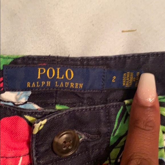 Polo floral shorts - Picture 3 of 3